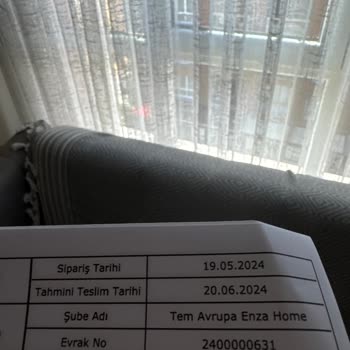Enza Home'dan Aldığımız Kusurlu Ürünler Ve Kötü Hizmet