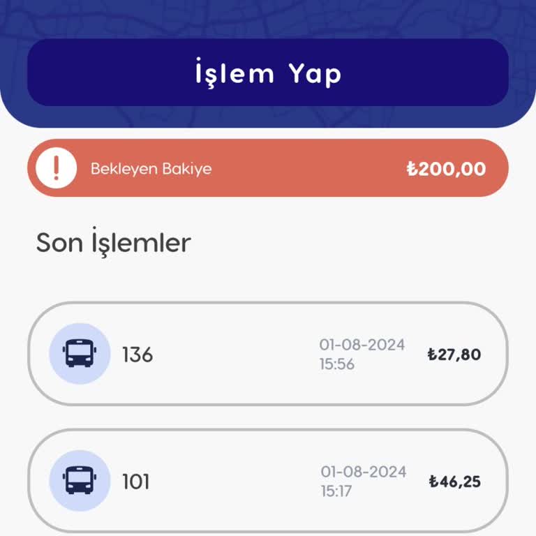 BURULAŞ Bursakart Bakiye Sorunu