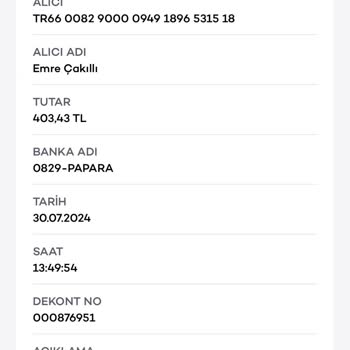 Maobutik Mao Butik'ten Ürün Ve Para İadesi Sorunu