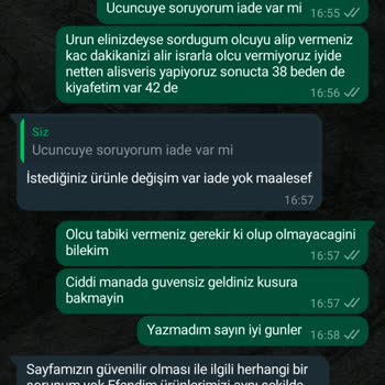 Anadolu Giyim'den Alışverişte Yaşanan Beden Ve İade Sorunları