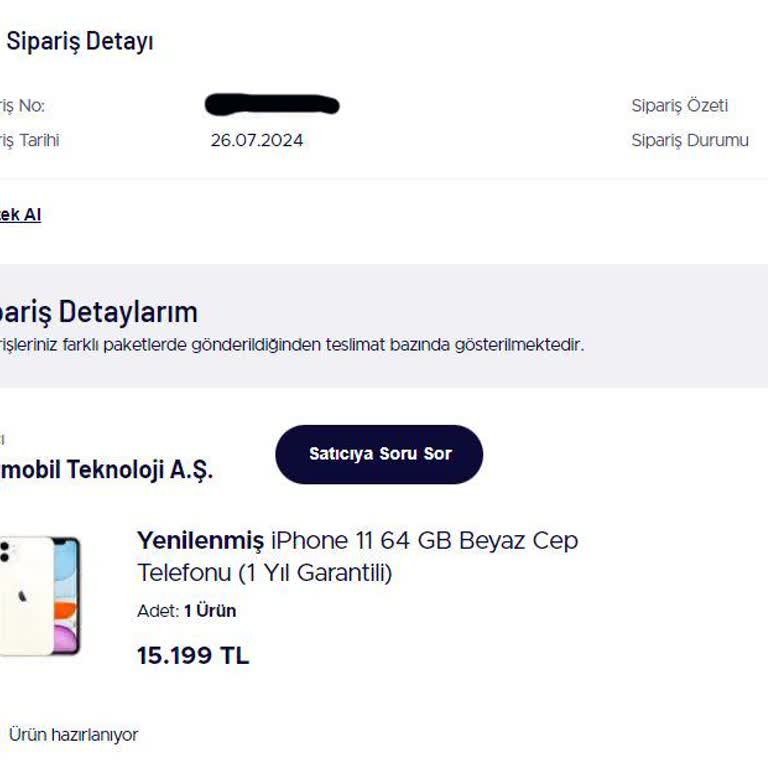 Getmobil Kargo Ve İletişim Sorunları Yaşatan Firma