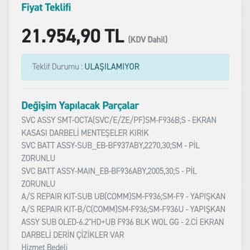 Samsung Telefon Z Fold Pişmanlığı, Garanti Hikayesi
