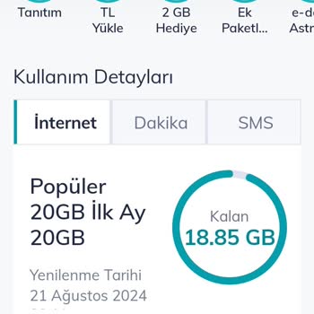 Türk Telekom Taahhüdümün Dışında Fatura Tutarı