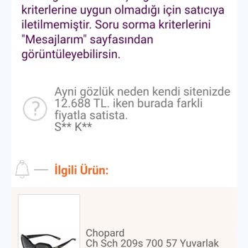Trendyol'da Gözlük Fiyat Farkı Şaşkınlık Yarattı