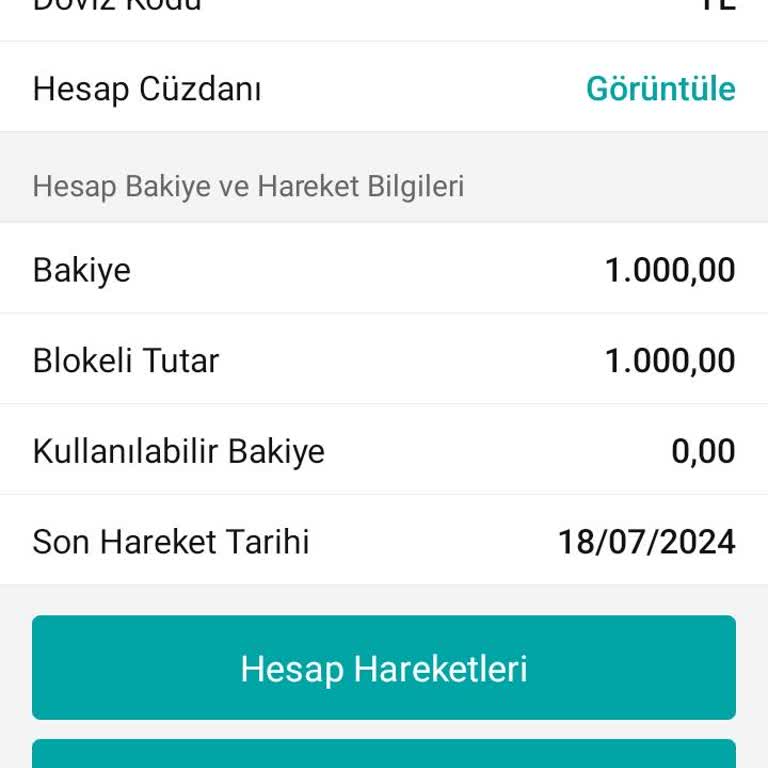 Garanti Bankası 3 Yıldır 1000 TL Blokede Tutuyor