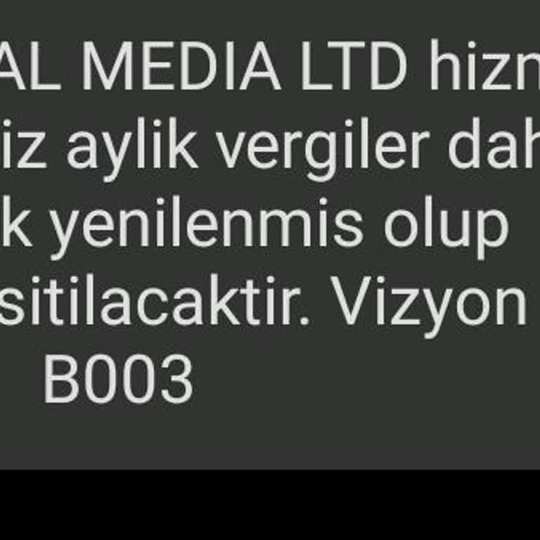Vodafone İzinsiz Abonelik Ve Para İadesi Talebi