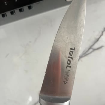 Tefal Bıçak Daha 1 Ay Kullanmada Tırtıklandı Paslandı