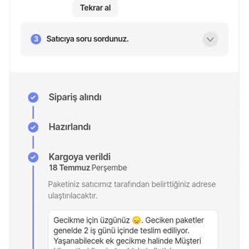 Karaca Züccaciye Hepsijet Kargo Ve Karaca Şikayeti