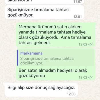 Markamama Müşteriyi Kaale Almıyor