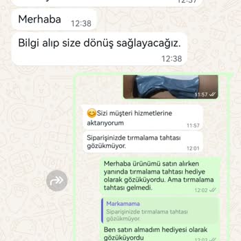 Markamama Müşteriyi Kaale Almıyor