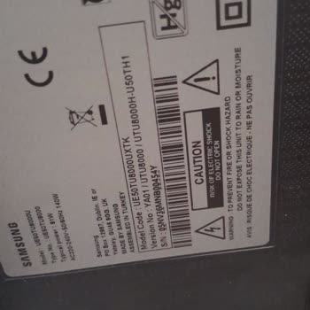 Samsung TV 50 Tu 8000 Ekran Garanti Süresince 2 Defa Bozuldu