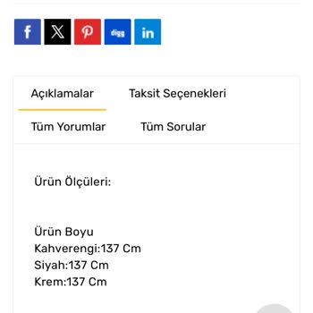 Azra Fashion Eksik Bilgi Ve Yapılmayan Ürün Değişimi