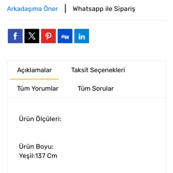 Azra Fashion Eksik Bilgi Ve Yapılmayan Ürün Değişimi