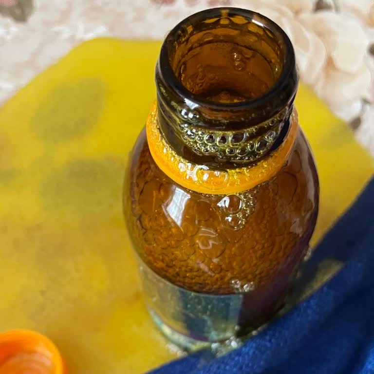 Argivit Focus Şurup Kapağını Açınca Fışkırarak Dökülüyor.