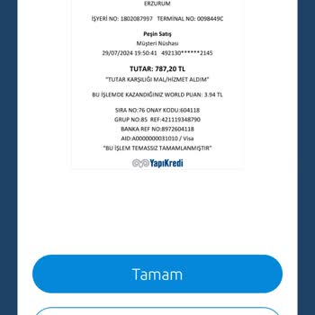 Petrol Ofisi Erzurum Enerji Yoncalık Şubesi Mükerrer Çekim Sorunu