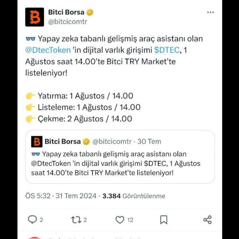 Bitci Çekim İşlemi Açılmadı