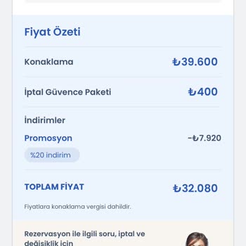 Tatilbudur Fazla Ödeme Alma