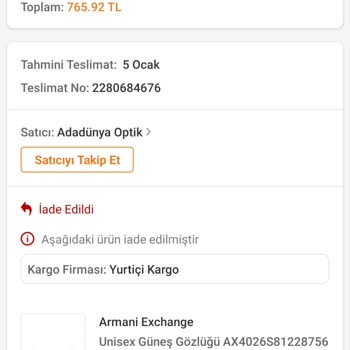 Trendyol'dan Almış Olduğum Güneş Gözlüklerinin Yenisiyle Değişimi
