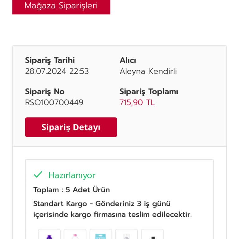 Rossmann Uygulaması Gecikmeli Rezil Kargolama