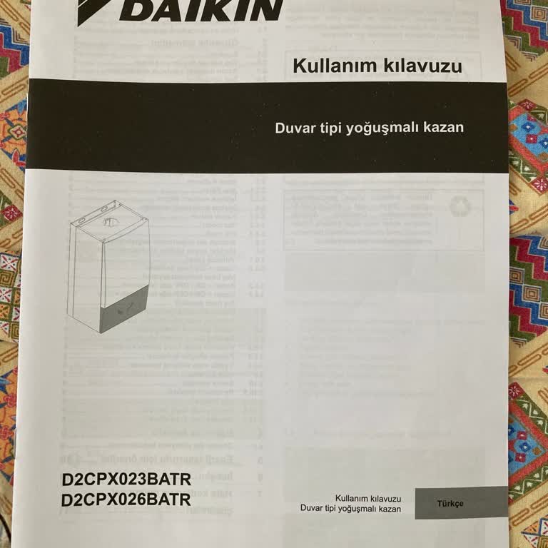 Daikin Kombi Sıcak Suyu Açınca Petekler Isınıyor
