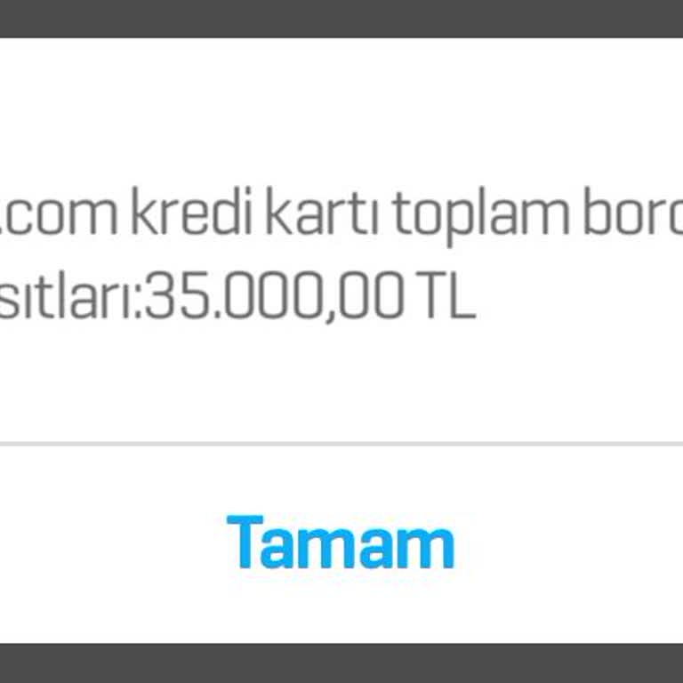Enpara Kredi Kartı Limit Kısıtı