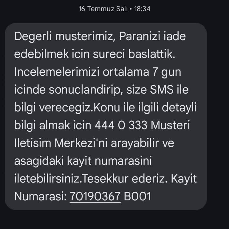 Garanti Bankası Paramı Kaptı Ve 15 Gün Geçti Sonuç Yok