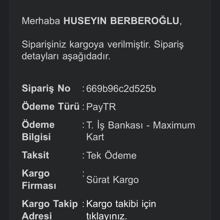 Havuz Marketiniz Teslim Edilmeyen Ürün