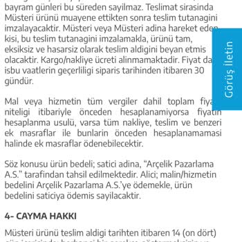 Beko Sözleşmede Yazdığı Tarihte Ürününü Teslim Etmiyor