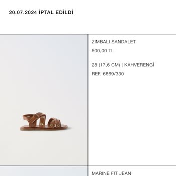 Zara Para İademi Yapmıyor