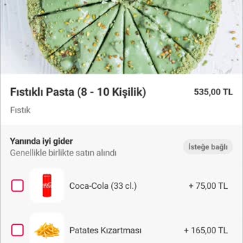 Gülyurt Pasta & Bistro Afyon Gülyurt Pişmanlığı