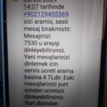 Turkcell'in Sürekli Gelen Sesli Mesaj Ve SMS Rahatsızlığı