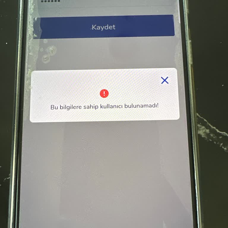 Momento Uygulaması Giriş Hatası