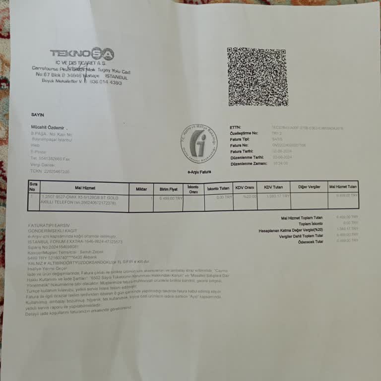Teknosa Sattığı Ürünü İade Almıyor