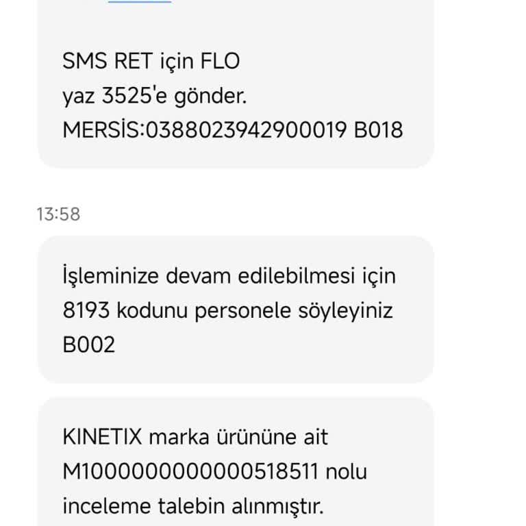 FLO'dan Aldığım Kinetix Marka Terlik Çekti