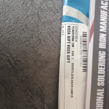 Koza Gift Eksik Ve Yanlış Lehim Makinesi