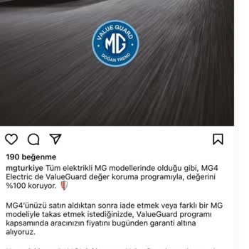 MG Türkiye Mg Valueguard Yanıltmacası