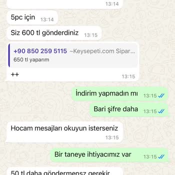 Keysepeti.com Yanıltıcı Ürün Satışı Ve Kötü Deneyim