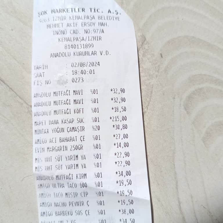 Şok Marketler Aldığım Ürün Kasadan 2 Kere Geçilmiş
