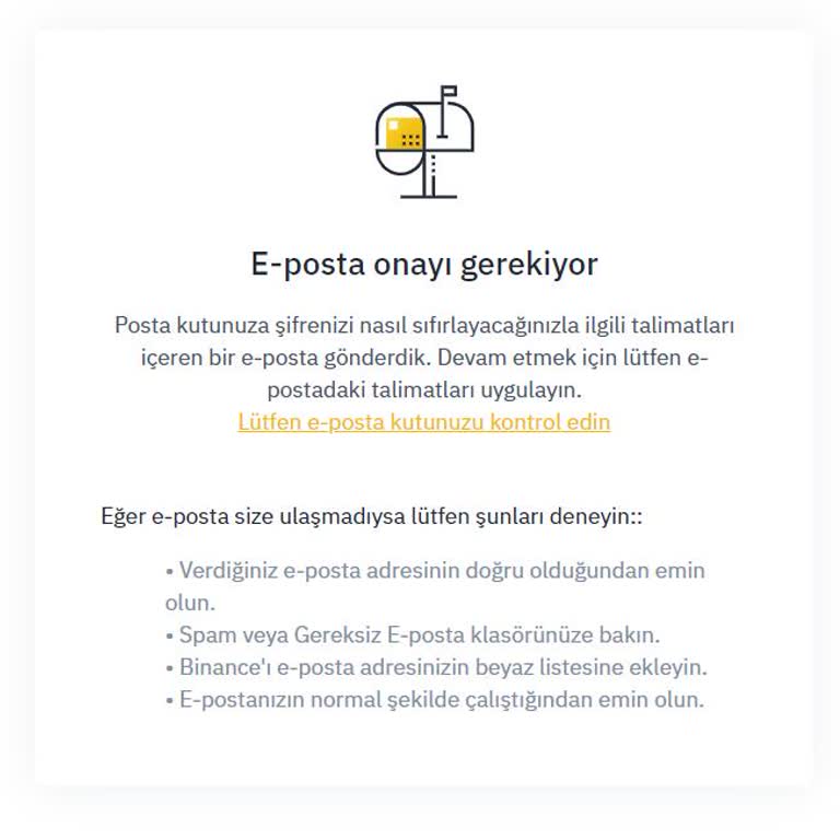 Binance Hesabıma Giriş Yapamıyorum Mail Gelmiyor