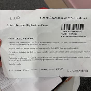 FLO Ayakkabı Yardımcı Olmuyor Mağduriyetim Çözülmüyor