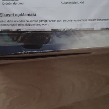 Tefal Ütü Sorunu. 3 Kere Arızalandı İade, Değişim Yapılmıyor