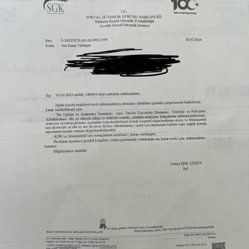 Ayvalık SGK Personelleri Malulen Emeklilik Raporlarını İncelemiyor