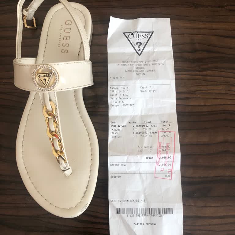 Guess Garantili Ürünün Reddi