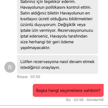 Mytrip Rezervasyon İptali Hakkında