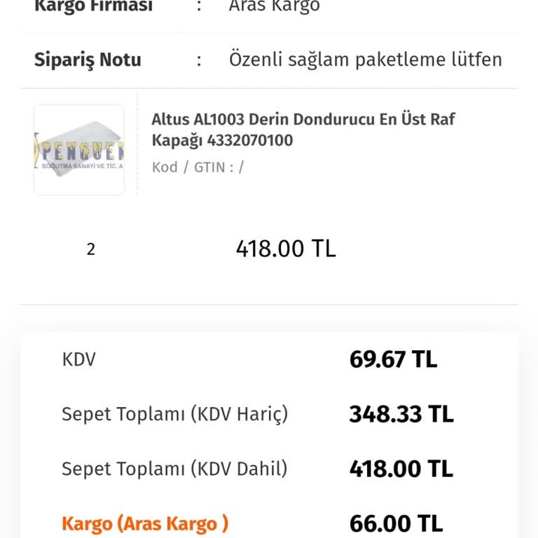 Penguen Soğutma İrtibat Yok Ürünüm Yok