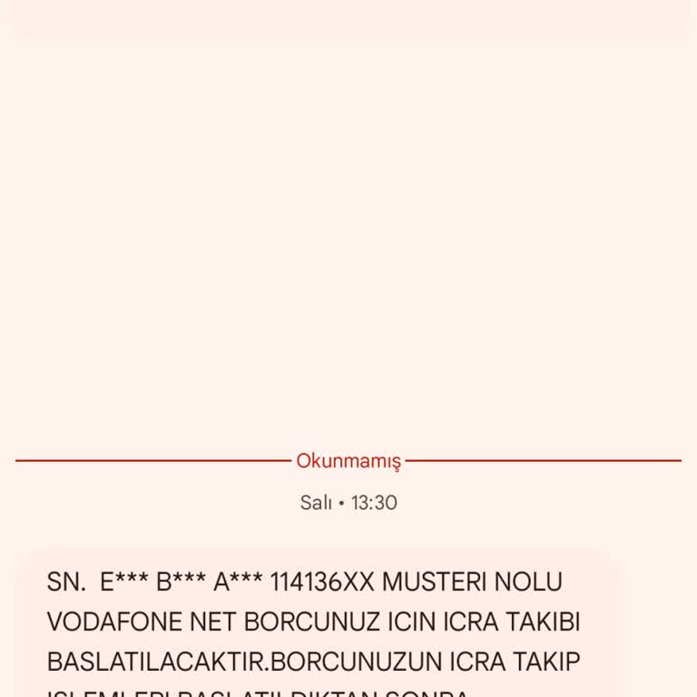 Vodafone Net Taşındığım Yerde Vodafone Altyapısı Yok İcraya Verildim