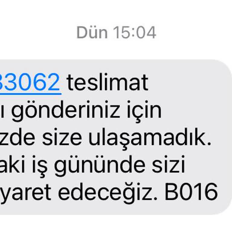 Trendyol Express Kargom Dağıtıma Çıkarılmadı