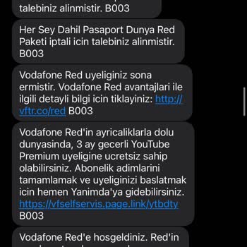 Vodafone Yanlış Fatura Ve Taahhüt İhlali Nedeniyle Mağduriyet Yaşadım