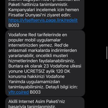 Vodafone Yanlış Fatura Ve Taahhüt İhlali Nedeniyle Mağduriyet Yaşadım
