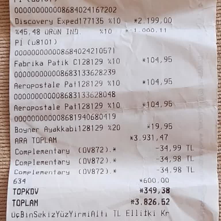 Çanakkale Boyner Mağazasında Etik Kurallarına Aykırı Satış Yapılması